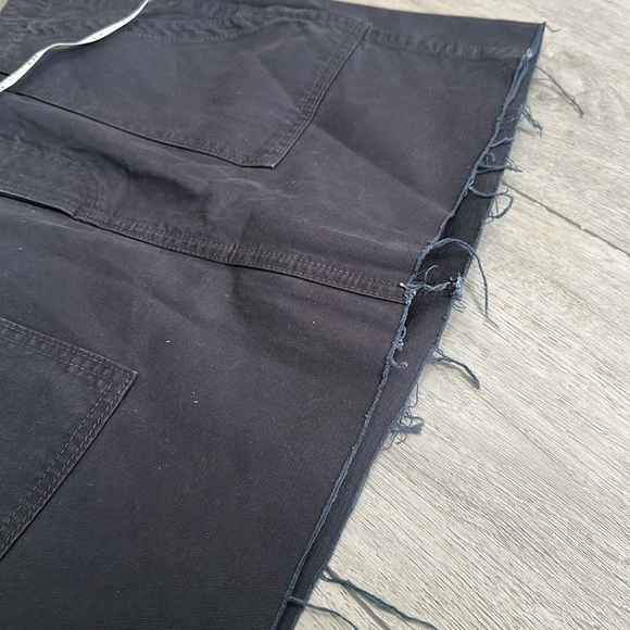 NWT Boyish Charcoal Denim Skirt size 26 - Picture 10 of 11